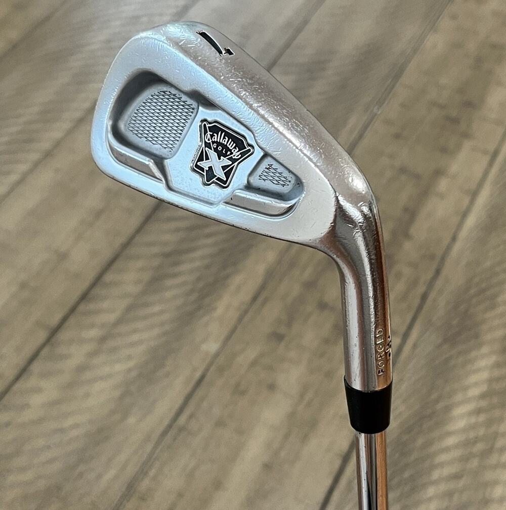 Callaway X Forged 2009 Single 7-Iron Stiff Project X 6.0 Flighted Steel RH 37.¾"
